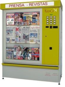 Editores portugueses venderán sus publicaciones en las máquinas de Kiosco24