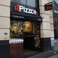La pizza artesanal al corte de Papizza, en la franquicia