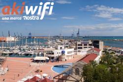 Éxito de los accesos WiFi en el Puerto de Castellón con Akiwifi