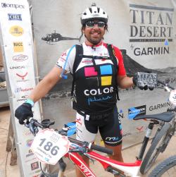 Descubrimos al participante patrocinado por Color Plus en la Titan Desert 2014