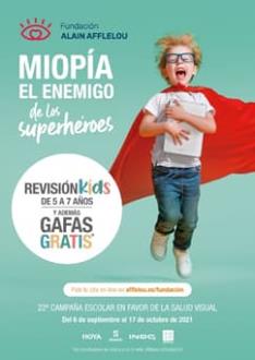 La miopía afecta ya a más del 20% de los niños españoles entre 5 y 7 años 