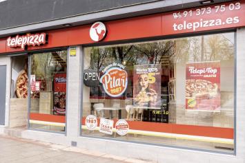 Telepizza redujo en 21 las tiendas propias el último año