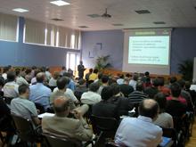 Formación de las que Luís Mª Sánchez, gerente de la marca, imparte a profesionales del sector.