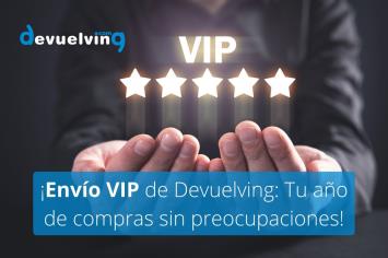 Envío VIP de Devuelving: Envíos gratuitos durante un año