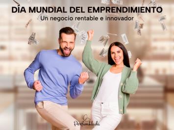 Perfumhada en el dia mundial del emprendimiento