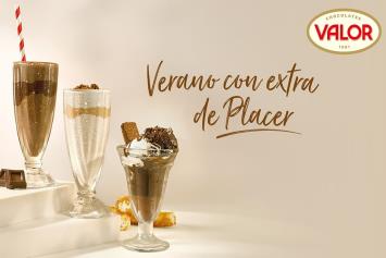 Chocolaterías Valor estrena nueva carta de verano con extra de placer 
