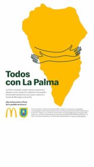 MCDonald´s solidaria con La Palma