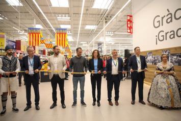 Carrefour Alfafar reabre en tiempo récord