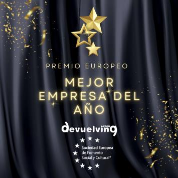 Devuelving Candidata al Premio Europeo Empresa del Año 2022