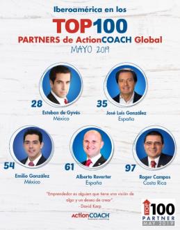 La franquicia lider mundial de coaching Action Coach presenta su ranking de coaches