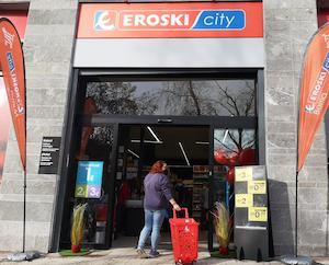 Apertura de nueva franquicia de supermercados Eroski