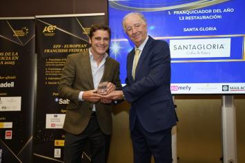 Santagloria, Mejor Franquiciador del Año 2025 en Restauración 