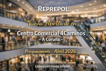 Grupo Reprepol amplía su presencia en Galicia con nueva tienda de moda infantil monomarca 