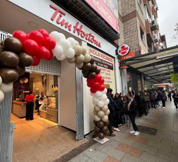 Nuevo Tim Hortons en Madrid