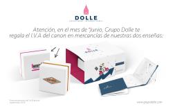 El Grupo Dolle te regala 1.200 € en mercancía durante el mes de Junio