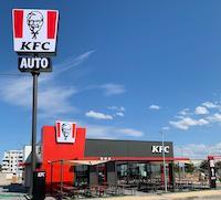 KFC celebra la apertura de su restaurante número 200 en España, en Badajoz