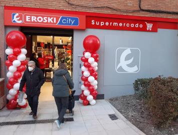 Nuevo supermercado franquiciado de Eroski en Madrid