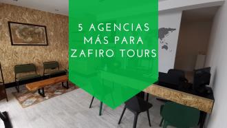 Zafiro Tours suma 5 agencias