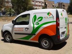 La franquicia Adlant Córdoba estrena rotulación en su vehículo de trabajo