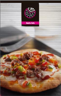 La franquicia Cien Pizzitas estrena carta para sus clientes