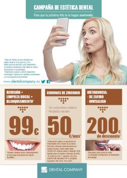 La franquicia Dental Company lanza su nueva campaña de estética dental