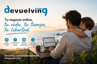 Cada vez más emprendedores eligen negocios que les permitan ganar tiempo: la propuesta de Devuelving para conciliar empresa y familia