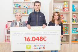 La franquicia Eurekakids recauda 16.000 euros a beneficio del Hospital Sant Joan de Déu 