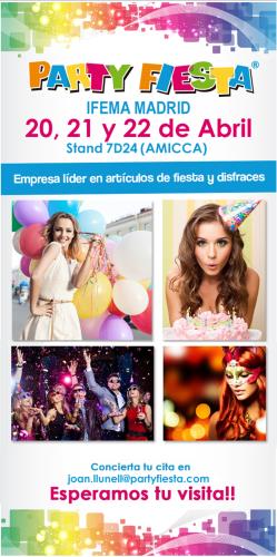 Visita la franquicia Party Fiesta en Expofranquicia 2017