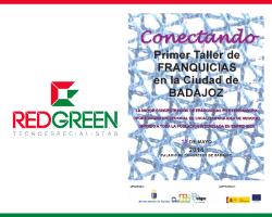 REDGREEN participa en CONECTANDO, el primer taller de franquicias de Badajoz