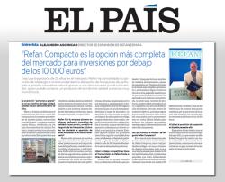 Refan, protagonista en el suplemento especial  Inversiones&Franquicias