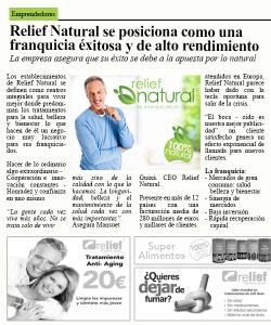 Sabes por qué es buena la franquicia Relief Natural