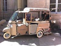 La moto gourmet, el nuevo concepto de negocio de la franquicia Amorino