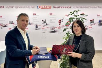 Eroski renueva su colaboración para una vida saludable con Kosner Basconia