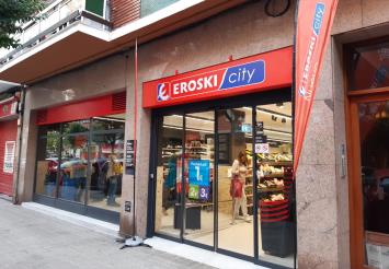 Nuevo supermercado franquiciado de Eroski abierto en Bilbao