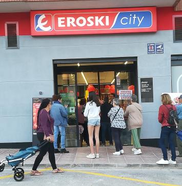 Nuevo supermercado franquiciado de Eroski en Valencia