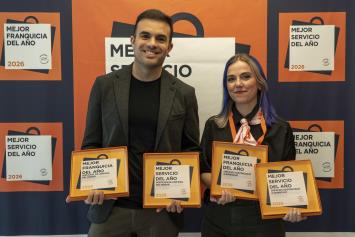 Interdomicilio refuerza su posicionamiento en franquicia tras lograr el doble reconocimiento a Mejor Servicio del Año y Mejor Franquicia