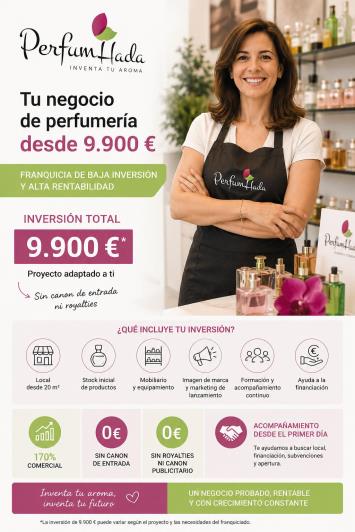 Precio y coste de la franquicia Perfumhada Precio y coste de la franquicia Perfumhada