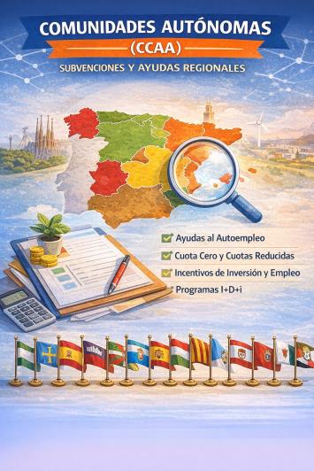 Subvenciones emprendedores de las Comunidades Autónomas Subvenciones emprendedores de las Comunidades Autónomas