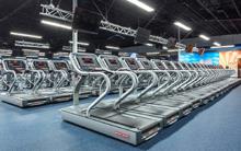 Fraquicia de gimnasios CRUNCH - sala de entrenamiento