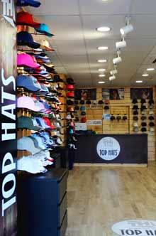 Franquicia Top Hats - gorras y complementos
