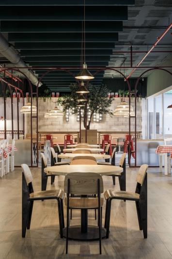 Sala de restaurante Pomodoro