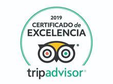 Certificado a la excelencia Trip Advisor