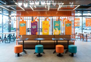 Interior franquicia Popeyes