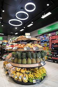 Zona de frutería en Carrefour