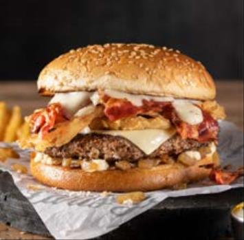 Burger de la franquicia Carl´s JR