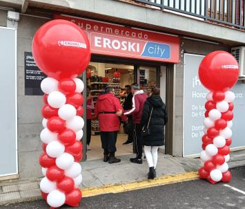 supermercado franquiciado Eroski en Montalbán