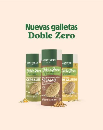 Galletas doble Zero de Santiveri