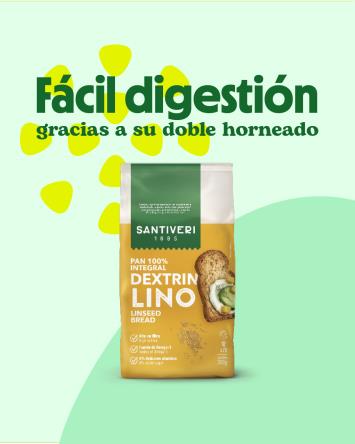 Pan Dextrin de Lino de Santiveri