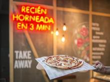 Pizza de la franquicia Papizza