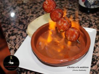 Chorizo Flambeado